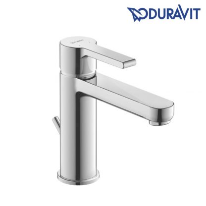 DURAVIT B21020001010 SINGLE LEVER BASIN MIXER M C/W POP-UP WASTE HEIGHT- 165MM CHROME