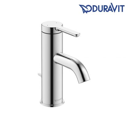 DURAVIT C11010001010 SINGLE LEVER BASIN MIXER S C/W POP-UP WASTE HEIGHT-155 MM CHROME