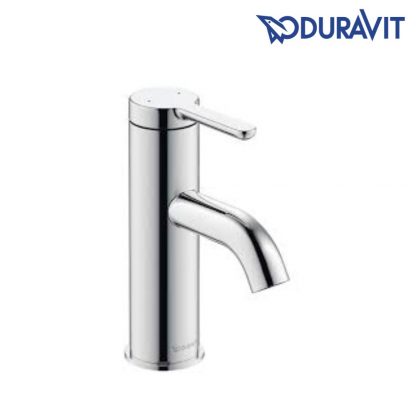 DURAVIT C11010002010 SINGLE LEVER BASIN MIXER S W/O POP-UP WASTE HEIGHT- 155 MM CHROME