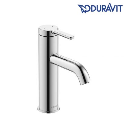 DURAVIT C11020002010 SINGLE LEVER BASIN MIXER M W/O POP-UP WASTE HEIGHT-175 MM CHROME