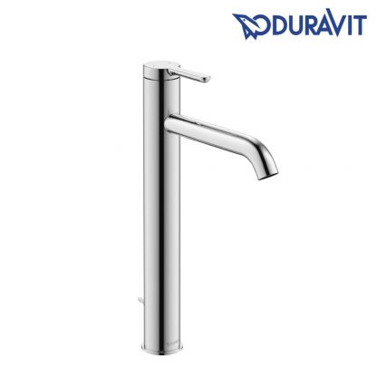 DURAVIT C11040001010 SINGLE LEVER BASIN MIXER XL C/W POP-UP WASTE HEIGHT- 322 MM CHROME