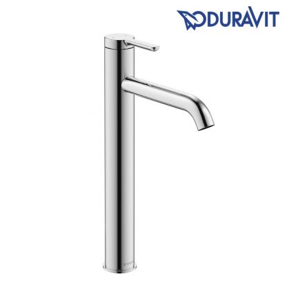 DURAVIT C11040002010 SINGLE LEVER BASIN MIXER XL W/O POP-UP WASTE HEIGHT-322 MM CHROME