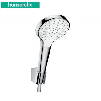 HANSGROHE 26420400 CROMA SELECT S 1 JET PORTER SET 1.25M WHITE CHROME